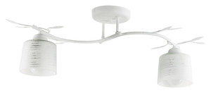 Lampa sufitowa Viola 2A biała - Lampex