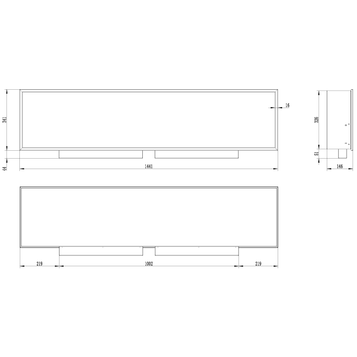 Biokominek Juno 144