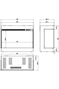 Kominek elektryczny Superb 3D 80