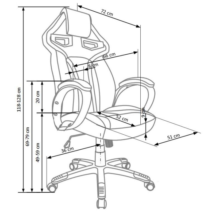 Gamingowy fotel gabinetowy kolor czerwono-czarny na czarnej podstawie, kółka kauczukowe, eko skóra, tkanina membranowa