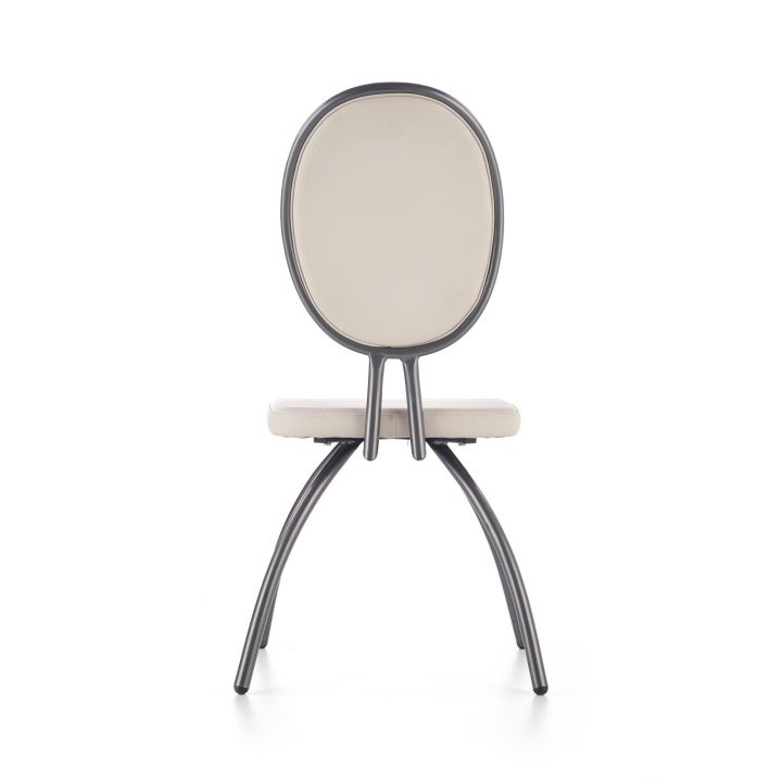 Krzesło do kuchni designerskie jasny popiel