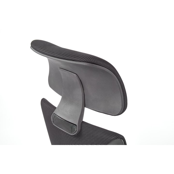 Fotel do biurka obrotowy nowoczesny, kolor czarny, tkanina membranowa, siatka