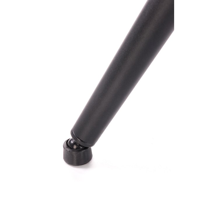 Nowoczesny Fotel do salonu, kolor antracyt z czarnymi nóżkami