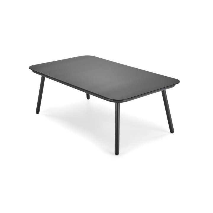 Zestaw ogrodowy skandynawski boho nowoczesny, kolor ciemny popiel, jasny popiel