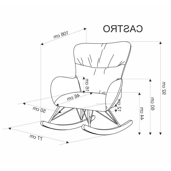 Fotel do salonu, bujany, nowoczesny, kolor ciemny zielony, na płozach drewnianych.