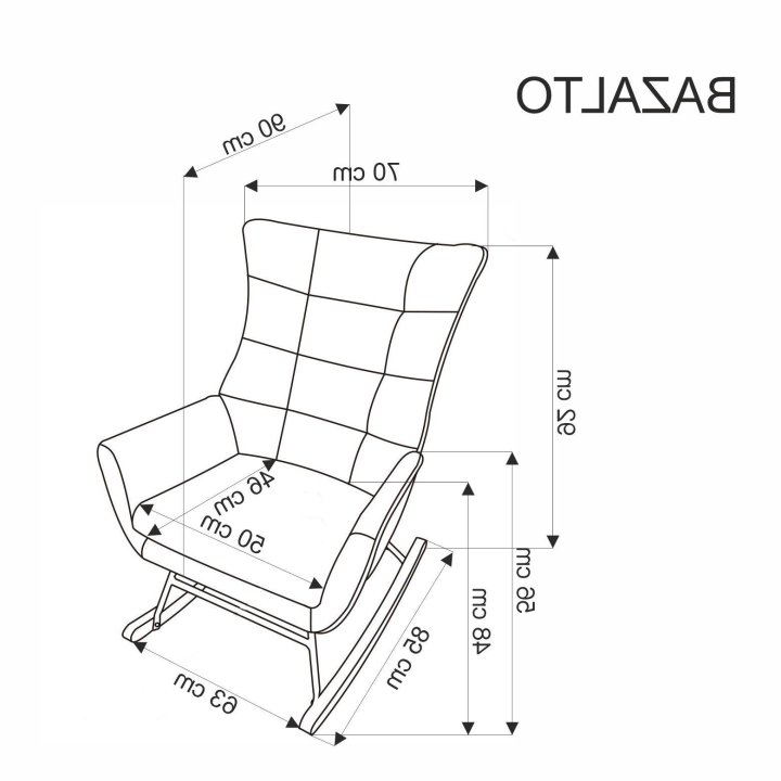 Fotel do salonu, bujany, nowoczesny, ciemny zielony, na czarnych drewnianych płozach, tkanina velvet