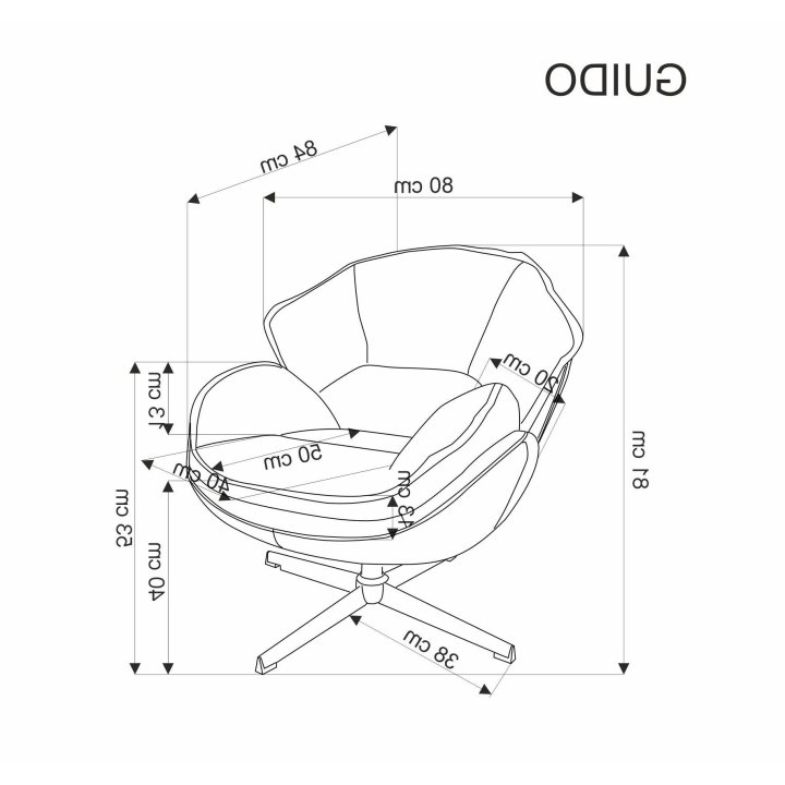 Fotel do salonu, musztardowy na chromowanej eleganckiej podstawie