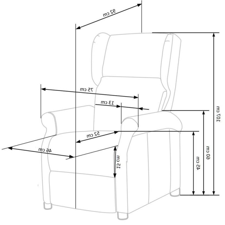 Fotel do salonu klasyczny, rozkładany, funkcja relax, cynamonowy, tkanina velvet