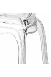 Krzesło transparentne Queen Arm - Intesi