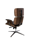 Fotel VIP Exclusive Home z podnóżkiem - D2 DESIGN