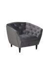 Fotel Ria VIC Dark grey - ACTONA