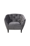 Fotel Ria VIC Dark grey - ACTONA