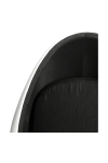Fotel Ovalia Chair biało czarny - D2 DESIGN
