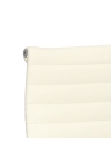 Fotel biurowy CH1191T biała skóra/chrom - D2 DESIGN