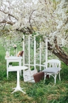 Stół Bloom biały 60cm - Intesi