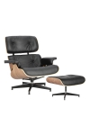 Fotel Vip czarny/walnut/standard base TP - D2 DESIGN