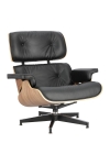 Fotel Vip czarny/walnut/standard base TP - D2 DESIGN