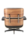 Fotel Vip czarny/walnut/standard base TP - D2 DESIGN