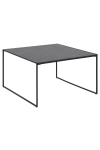 Stolik kawowy Infinity black 80x80 - Intesi