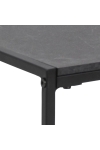 Stolik kawowy Infinity black 80x80 - Intesi