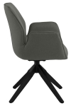 Krzesło obrotowe Aura dark grey /black auto return - ACTONA