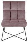 Fotel Alba VIC dusty rose 18 - ACTONA