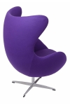 Fotel Jajo fioletowy kaszmir 4 Premium - D2 DESIGN