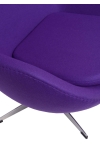 Fotel Jajo fioletowy kaszmir 4 Premium - D2 DESIGN