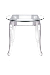 Stół Ghost 80cm transparentny - Intesi