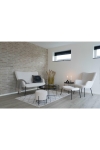 Fotel Glasgow biały - House Nordic