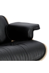 Fotel Vip czarny/natural oak/standard ba se - D2 DESIGN