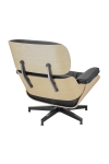Fotel Vip czarny/natural oak/standard ba se - D2 DESIGN