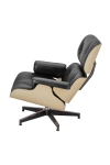 Fotel Vip czarny/natural oak/standard ba se - D2 DESIGN