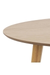 Stół do jadalni Actona Roxby okrągły 140 cm naturalny, nierozkładany