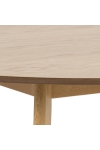 Stół do jadalni Actona Roxby okrągły 140 cm naturalny, nierozkładany