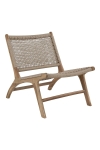 Fotel Derby teakowy technorattan - House Nordic