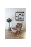 Fotel Derby teakowy technorattan - House Nordic