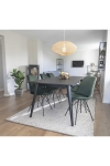 Krzesło Oslo Velvet zielone ciemne - House Nordic