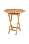 Stół składany Toledo 70 cm drewno tekowe - House Nordic