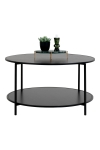 Stolik kawowy Vita czarny 80cm - House Nordic