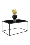 Stolik kawowy Vita czarny 60x90cm - House Nordic