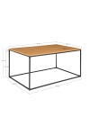 Stolik kawowy Vita dąb naturalny 60x90cm - House Nordic