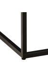 Stolik Barossa 60x60cm czarny marmur - ACTONA