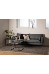 Stolik Barossa 60x60cm czarny marmur - ACTONA
