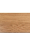 Stół okrągły Soli 120cm dąb/czarny - ACTONA