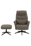 Fotel obrotowy London taupe Monza 40 - ACTONA