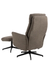 Fotel obrotowy London taupe Monza 40 - ACTONA
