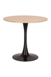 Stół Simplet Skinny dąb/ czarny 80 cm