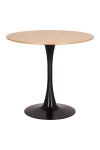 Stół Simplet Skinny dąb/ czarny 80 cm