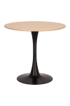 Stół Simplet Skinny dąb/ czarny 80 cm